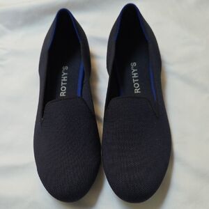 Rothy's Women's Navy Blue Loafers.